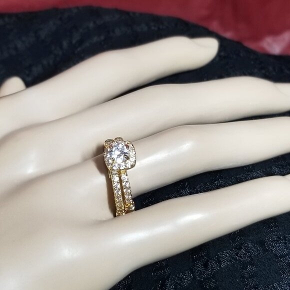 Grace Bridal Set - Solid Brass - AAA  Austrian CZ - Picture 5 of 8